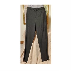 Armani Collezioni Gray wool pants high rise sz 10